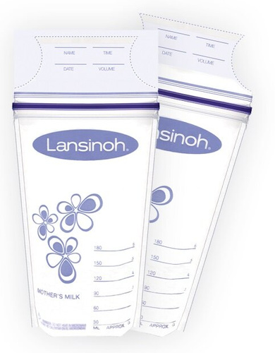 Lansinoh Breast Milk Storage Bags BPA and BPS Free 24 Count