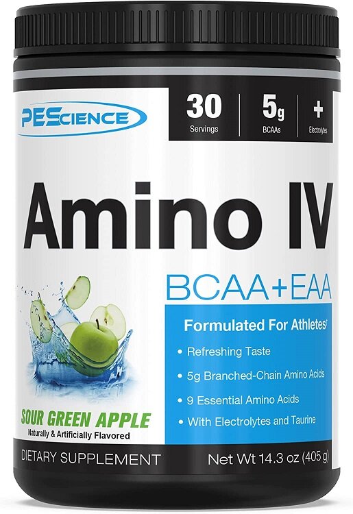 Amino IV, Sour Green Apple - 405g