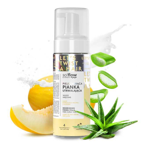 So!Flow Pianka Utrwalająca do Włosów Kręconych Lekkość Sprężystość i Definicja Loków 170ml