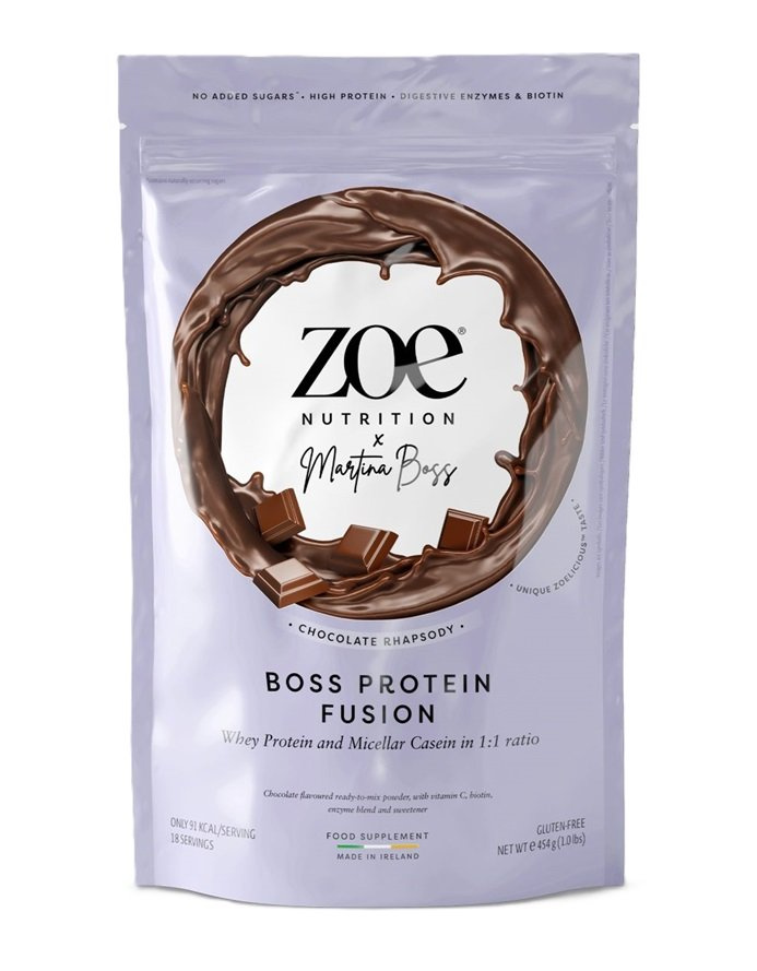 ZOE Nutrition Boss Protein Fusion, Chocolate Rhapsody - 454g