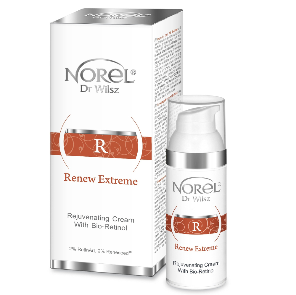 Norel Renew Extreme Rejuvenating Anti-Wrinkle Cream with Bio Retinol for Mature Skin 50ml