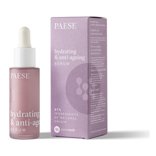 Paese Nanorevit Hydrating and Anti-Ageing Serum 30ml