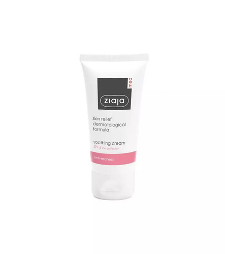 Ziaja Med Soothing Treatment Cream Reducing Rosacea SPF6 50ml