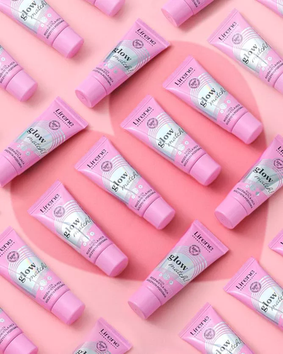Lirene Glow Match! Baza Rozświetlająca z SPF15 Soczysta Poziomka 30ml