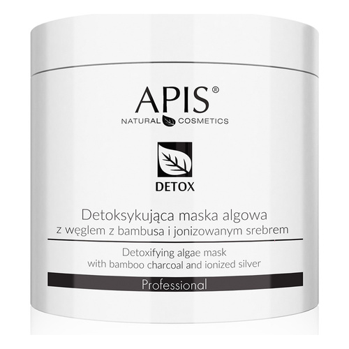 Apis Professional Detoxifying Algae Mask with Bamboo Charcoal for Oily and Combination Skin 200g