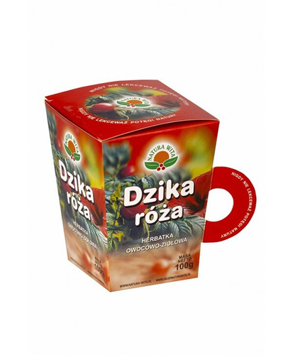 Natura Wita Fruit and Herbal Tea Wild Rose 100g Best Before 30.09.26