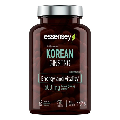 Essensey Korean Ginseng, 500mg Capsules 90 caps