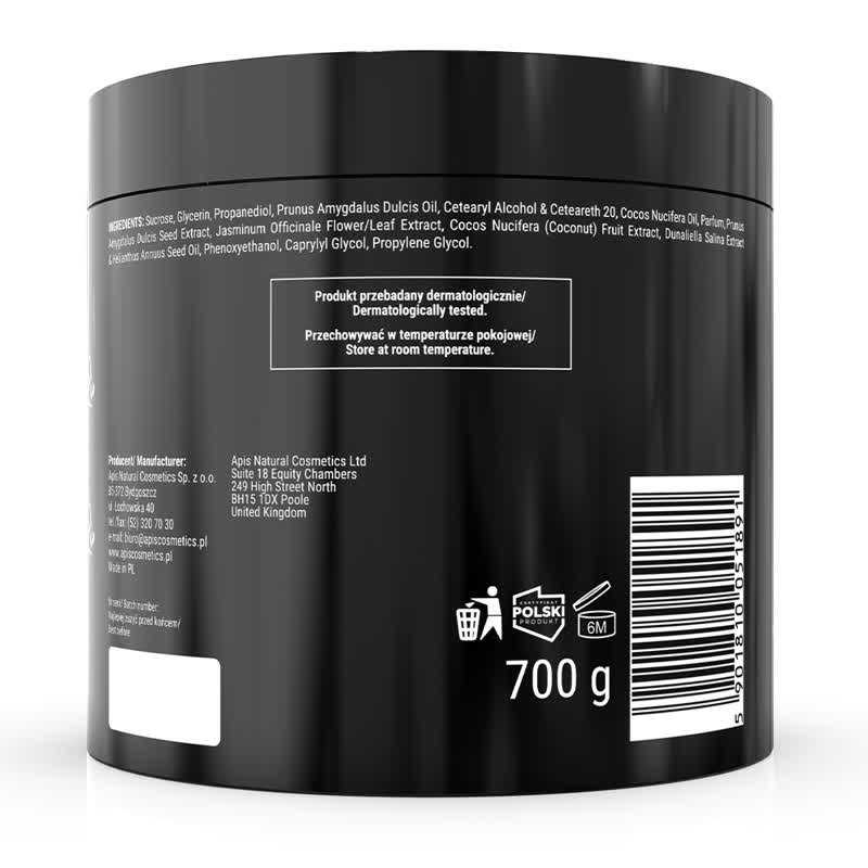 Apis Sunny Rio Wygładzający Peeling do Ciała Dłoni i Stóp 700g