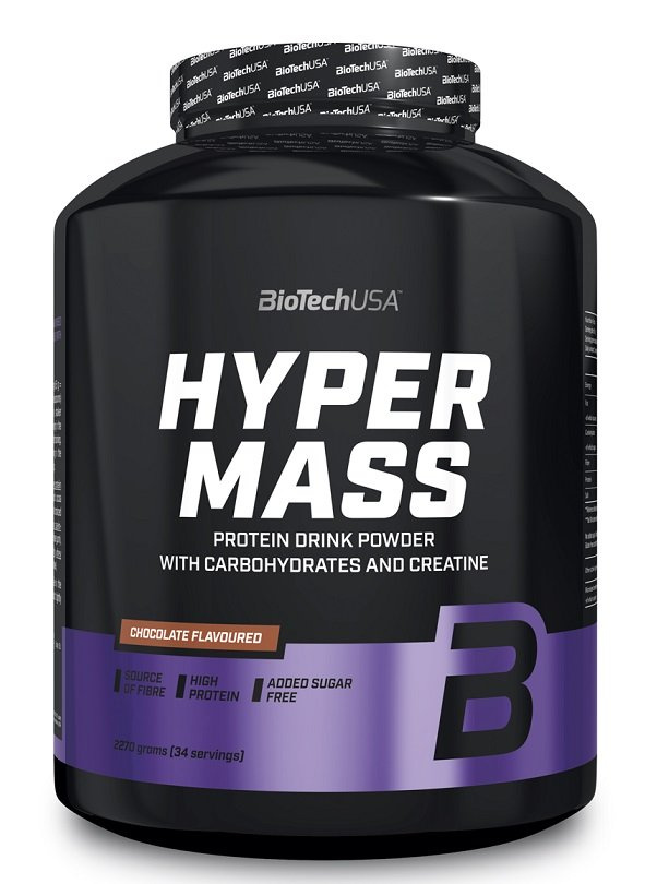 BioTechUSA Hyper Mass Gainer for Muscle Mass Strawberry 2270g