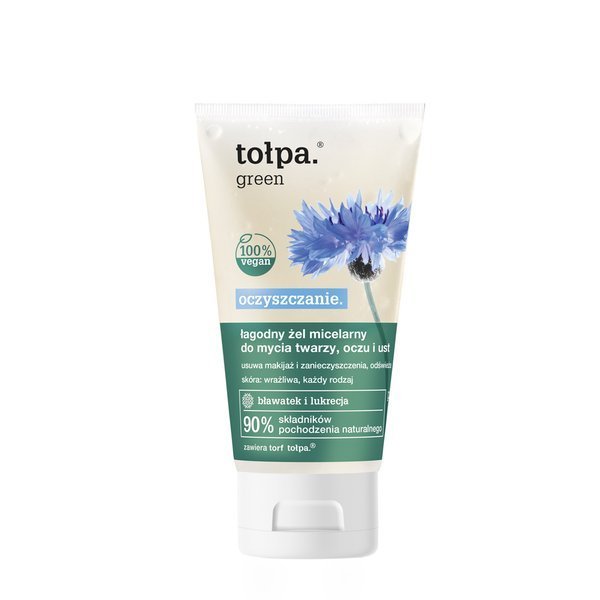 Tołpa Green Micelar Gel for Face and Eyes Cleansing 150ml