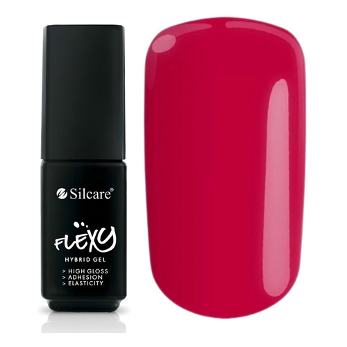 Silcare Flexy lakier hybrydowy UV/LED 13 Raspberry Red 4.5g
