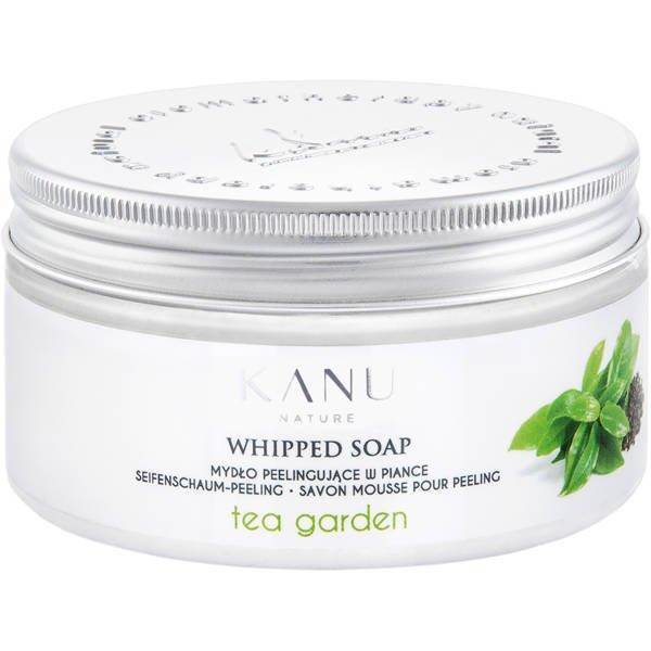 Kanu Nature Whipped Soap Delicate Moisturizing Peeling Soap Tea Garden Foam 60g