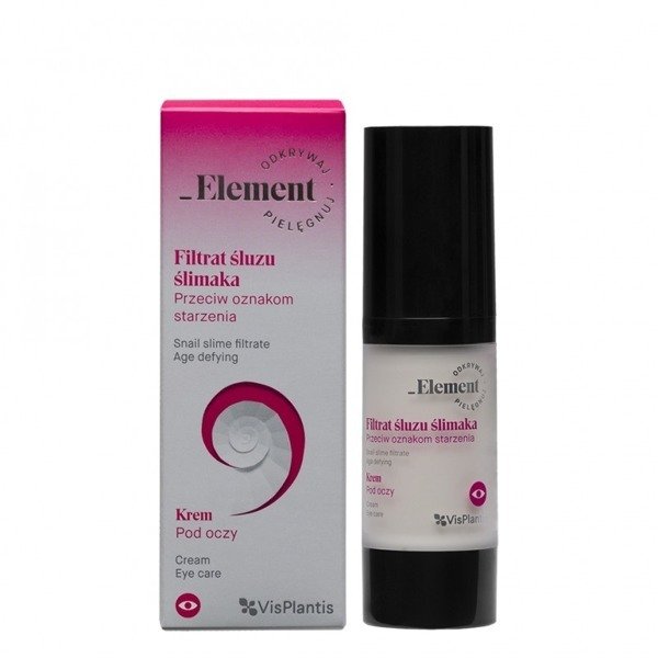 Vis Plantis Element Filtrat Śluzu Ślimaka Krem pod Oczy 30 ml