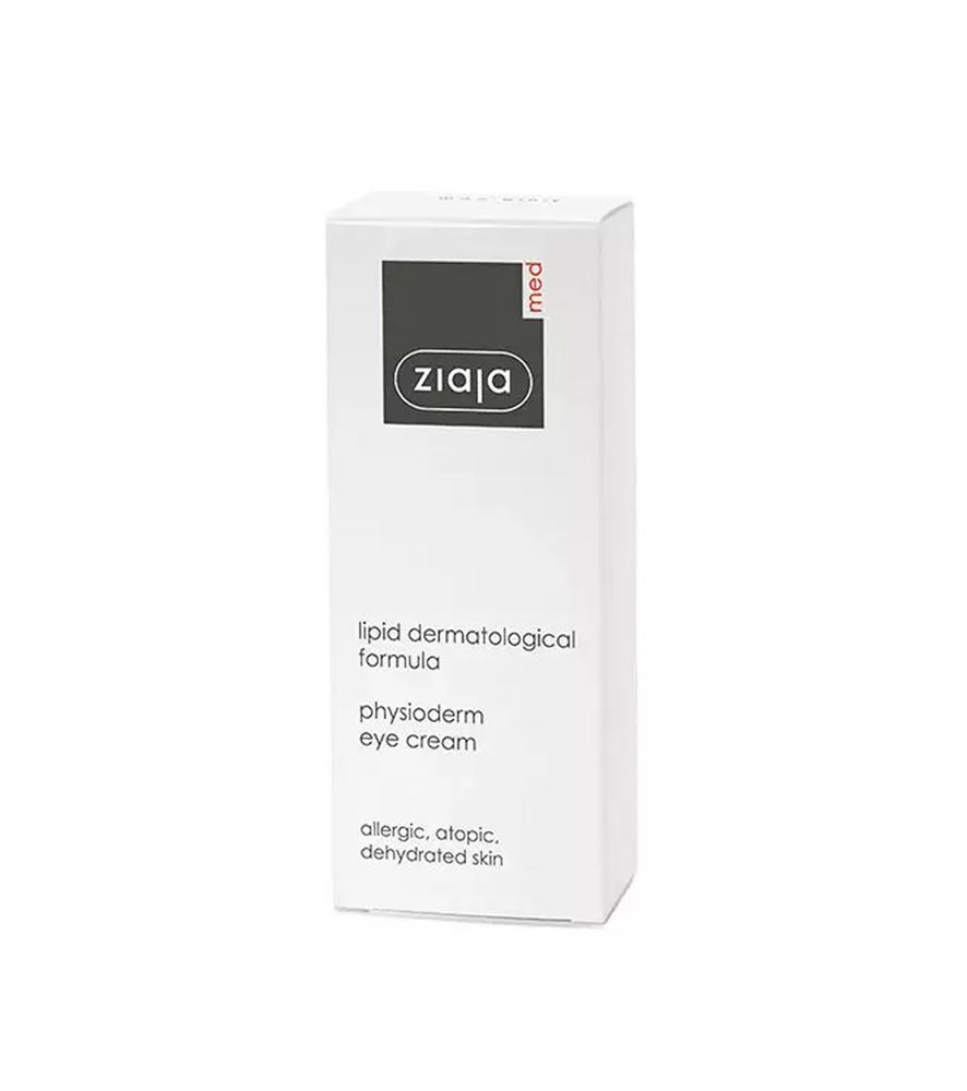 Ziaja Med Lipid Physioderm Treatment Eye Cream for Atopic and Allergic Skin 15ml