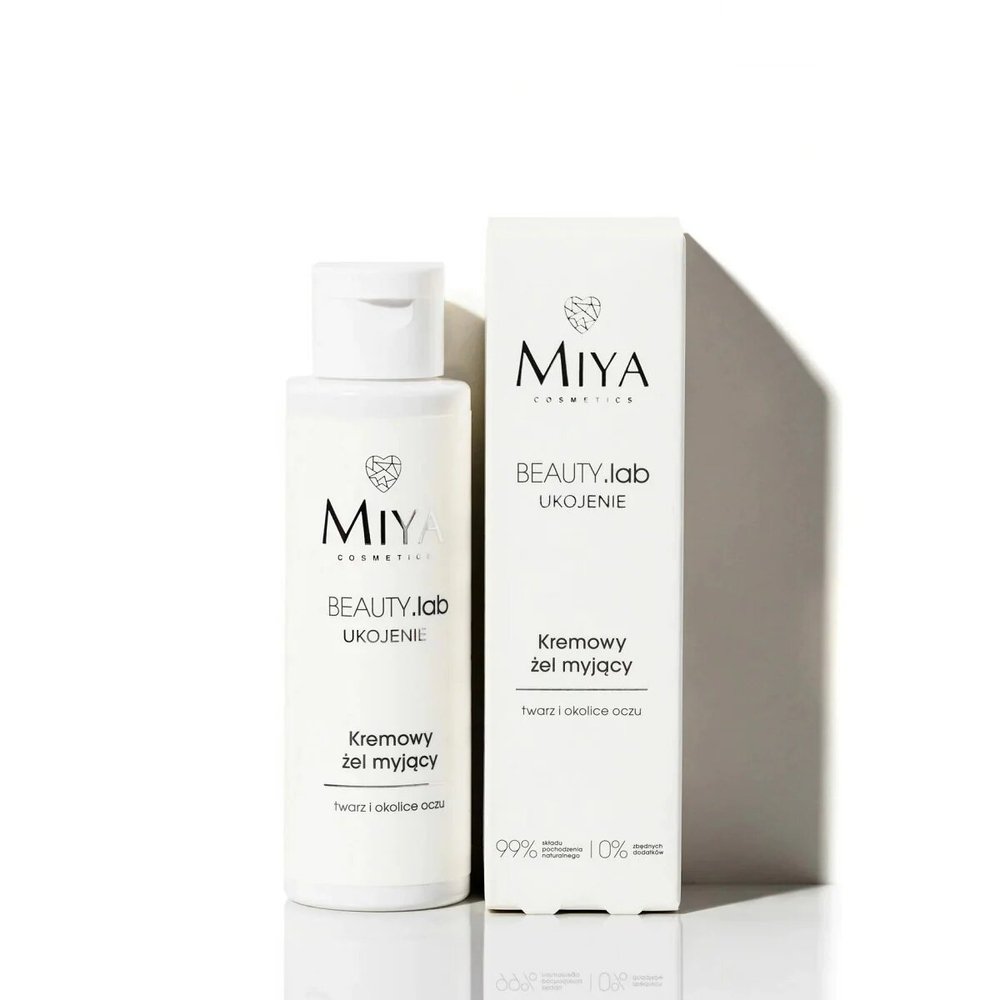 Miya BEAUTY.lab Soothing Creamy Cleansing Gel for the Face and Eye Area 100ml Best Before 31.01.26
