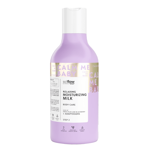 So!Flow Relaxing and Moisturizing Body Milk with Adaptogens 400ml Best Before 23.01.26