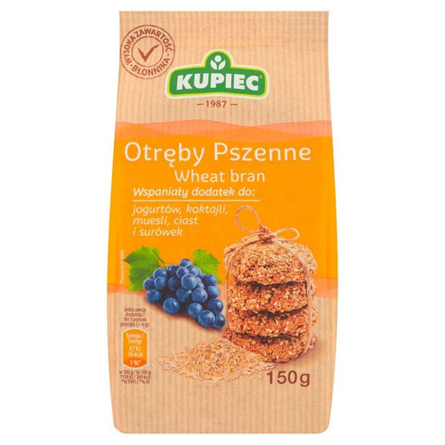 Kupiec Wheat Bran with High Fiber Content 150g
