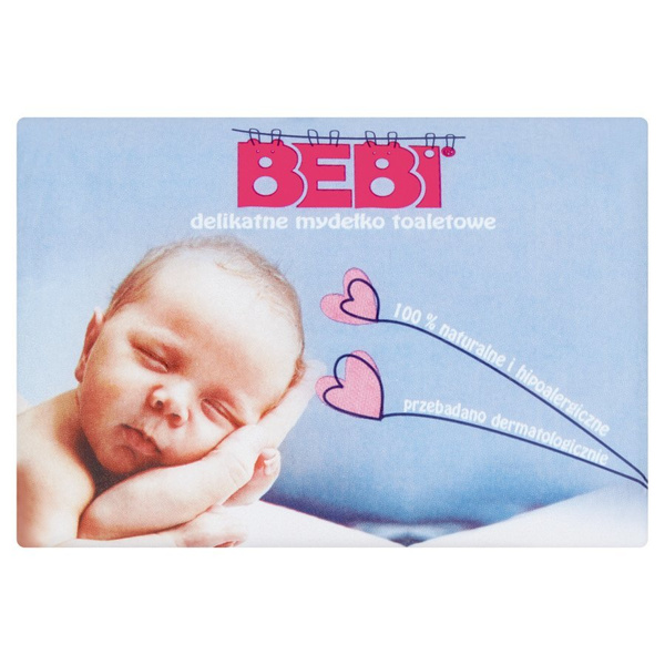 Barwa Bebi Delicate Natural Hypoallergenic Soap for Babies and Children 100g