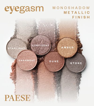 Paese Eyegasm Monoshadow Cień do Powiek Nr 15 Stone Metaliczny 1,5g
