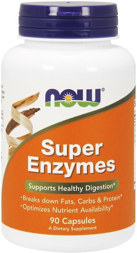 Now Foods Super Enzymes 90 Capsules