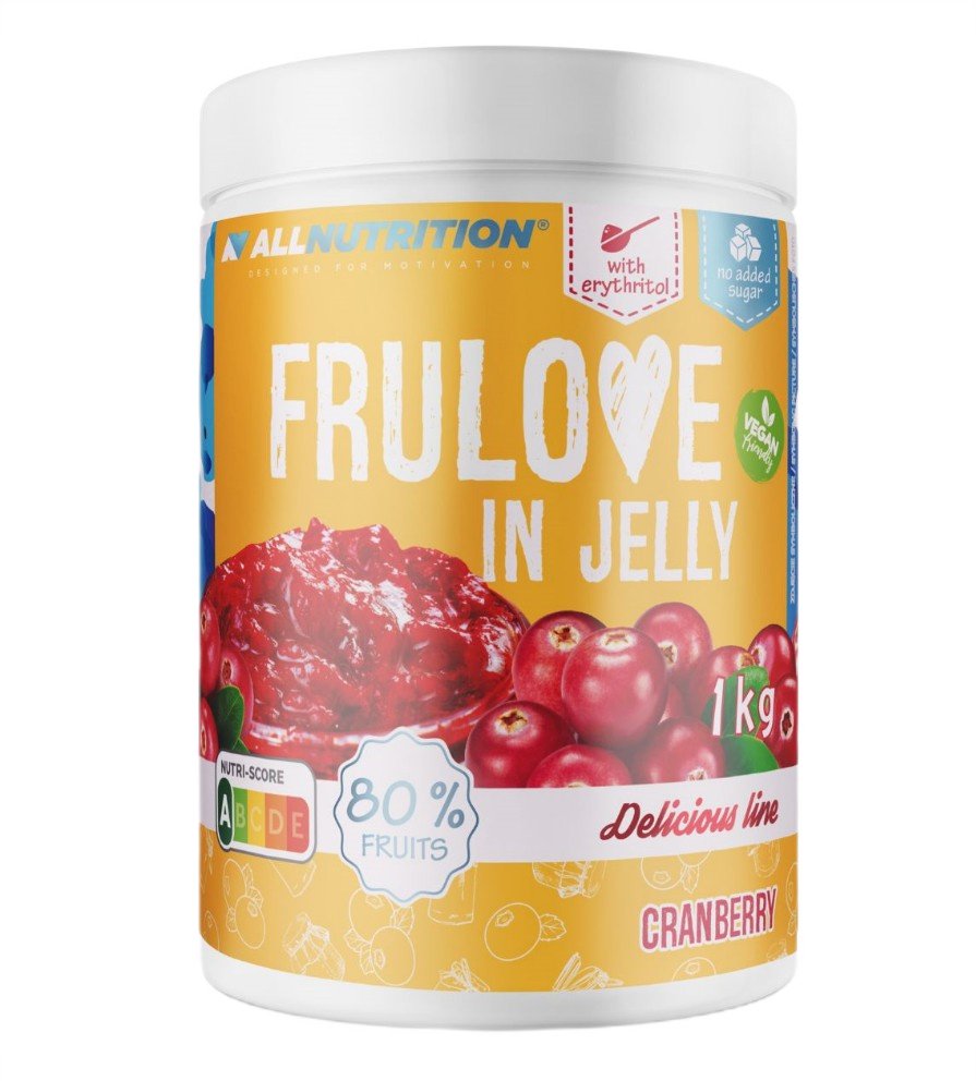 Allnutrition Frulove in Jelly Żurawina Frużelina bez Cukru 1000g