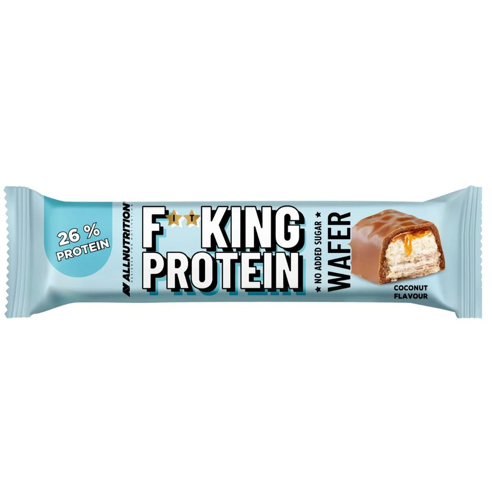 Allnutrition Fitking Protein Wafer Coconut Protein Bar 40x37g