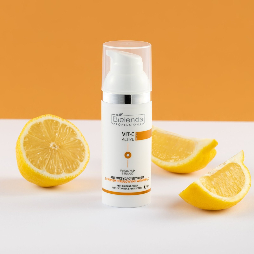 Bielenda Professional Vit C Active Antyoksydacyjny Krem z Kwasem Ferulowym i Witaminą C 50ml