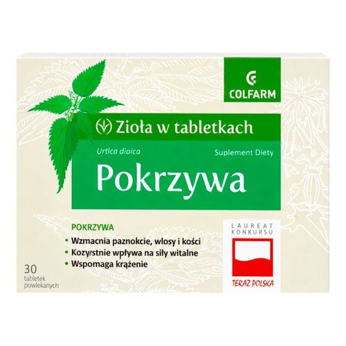 Colfarm Pokrzywa 30 tabletek