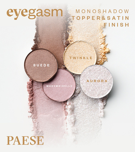 Paese Eyegasm Monoshadow Cień do Powiek Nr 07 Mademoiselle Satynowy 1.5g