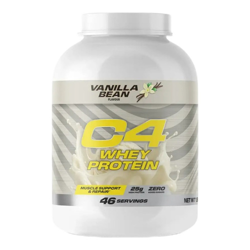 C4 Whey Protein, Vanilla Bean - 1587g