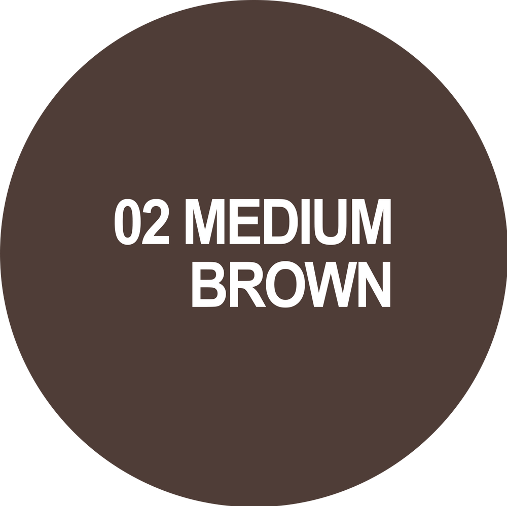 Eveline Cosmetics Brow&Go Precyzyjna Kredka Pudrowa do Brwi Nr 2 Medium Brown