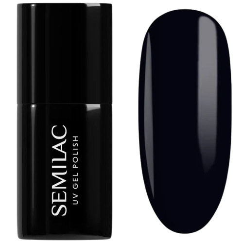 Semilac Into Her Nature UV/LED Soak Off Hybrid Gel Polish - 420 Safari Night Blue 7ml