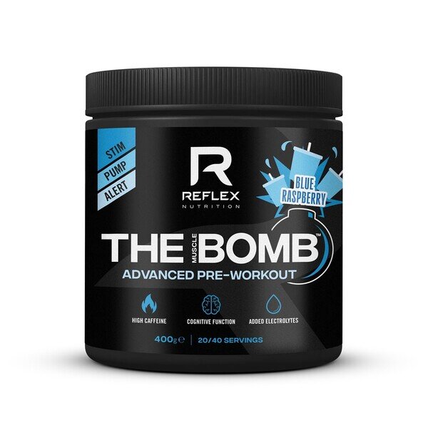 The Muscle Bomb, Blue Raspberry - 400g