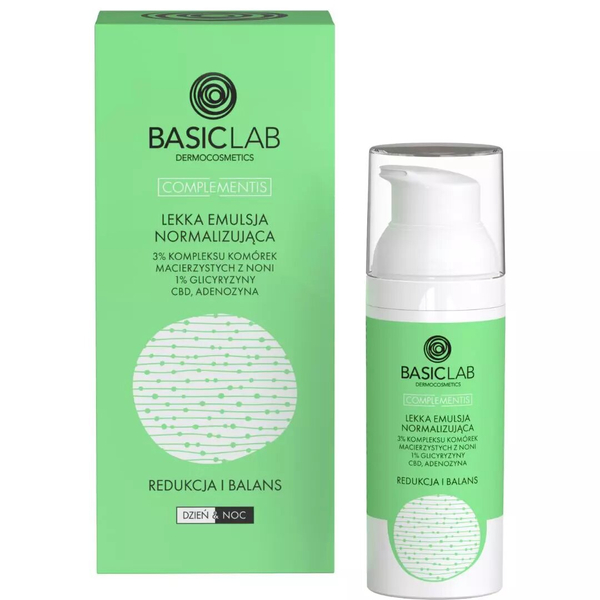 BasicLab Redukcja i Balans Lekka Emulsja Normalizująca 50ml