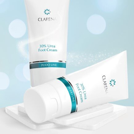 Clarena Podo Line Zmiękczający i Nawilżający Krem do Stóp z Mocznikiem 30% 100ml