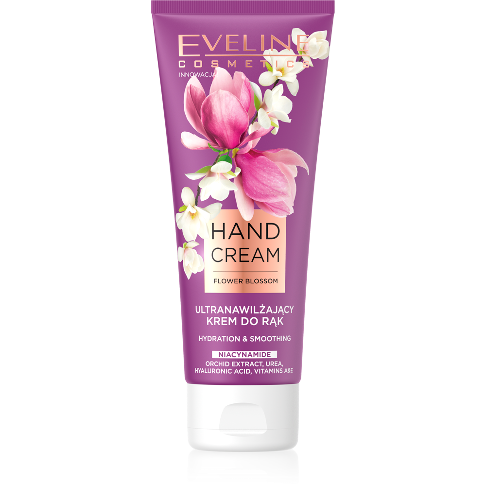 Eveline Flower Blossom Ultra Moisturizing and Smoothing Hand Cream 75ml