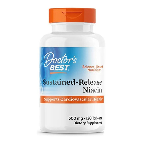 Time-release Niacin with niaXtend, 500mg - 120 tablets