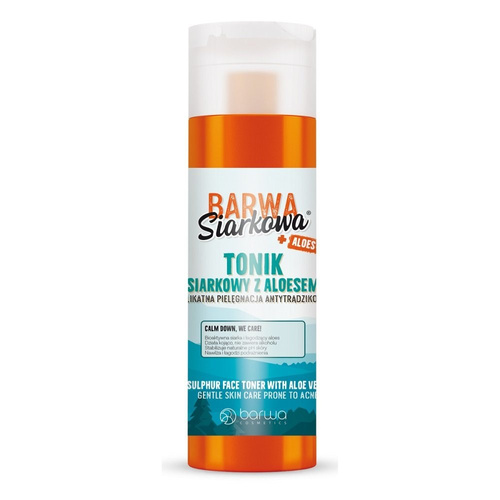 Barwa Siarkowa Delikatny Tonik Siarkowy z Aloesem 200ml