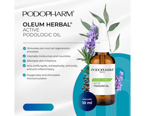 Podopharm Oleum Herbal Active Podiatry Oil 10ml