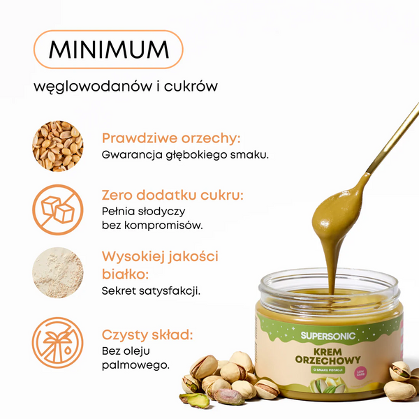 Supersonic Low-Carb Pistachio Nut Cream 280g