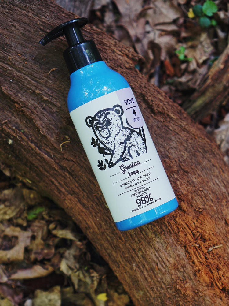 Yope Natural Strengthening Hair Shampoo with Guaiac Tree and Incense 300ml
