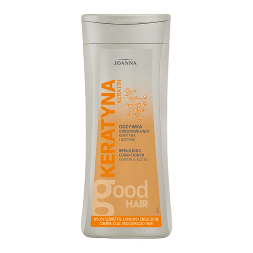 Joanna Keratin Conditioner for Coarse Matte Brittle and Damaged Hair 200ml