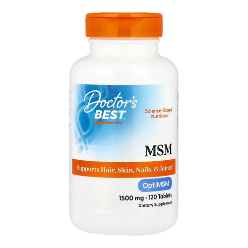 Doctor's Best MSM with OptiMSM, 1500mg Tabletki 120 tabletek