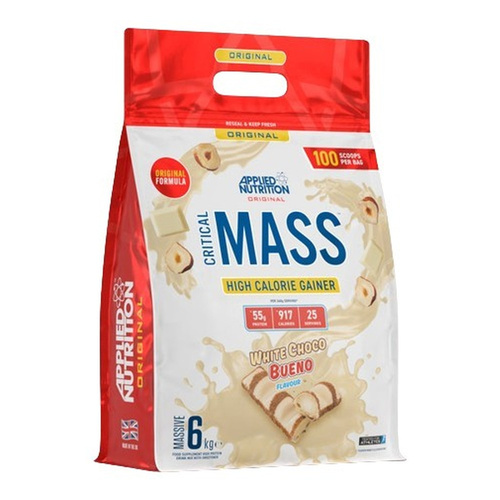 Applied Nutrition Critical Mass Original Gainer, Biała czekolada i orzech laskowy 6000g