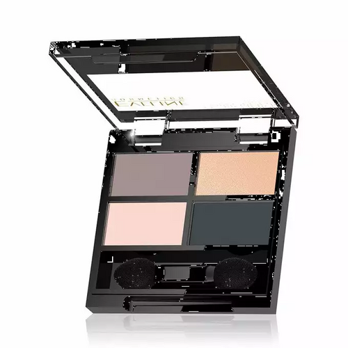 Eveline Quattro Professional Eyeshadow Palette Cienie do Powiek z Aplikatorem 02 3.2g
