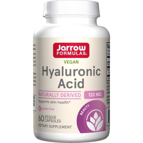 Jarrow Formulas Kwas Hialuronowy 120mg na Skórę i Stawy 60 Kapsułek