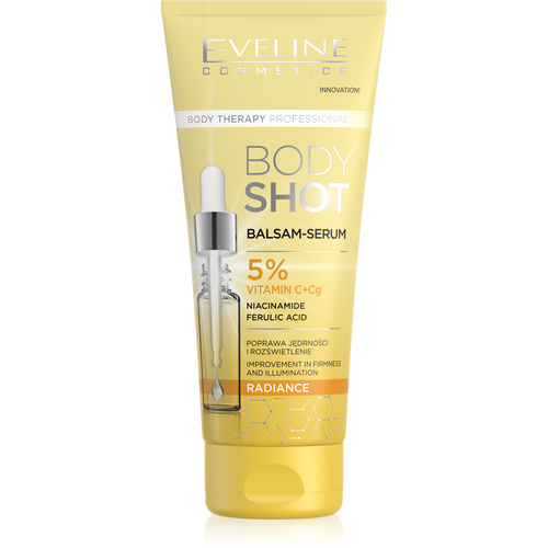 Eveline Body Shot Rozświetlający Balsam-Serum z Witaminą C i Cg 200ml