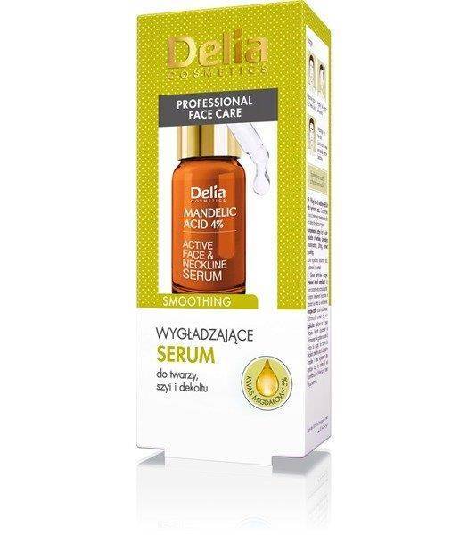 Delia Cosmetics Smoothing Face Serum Neckline Almond Acid 5% 10ml 