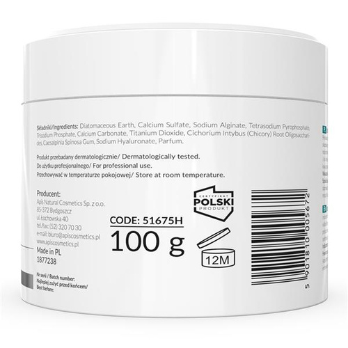 Apis Professional Express Maska Algowa z TENS'UP dla Skóry Dojrzałej 100ml