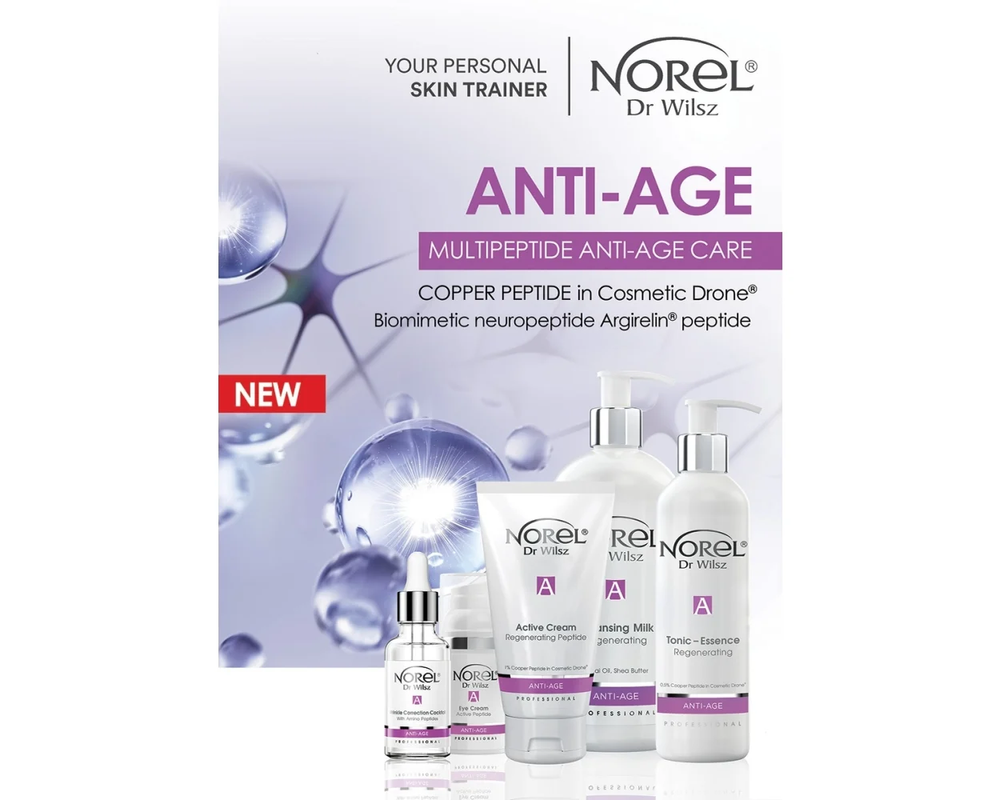Norel Anti-Age Aktywny Krem Regenerujący z Peptydami dla Skóry Dojrzałej 50ml